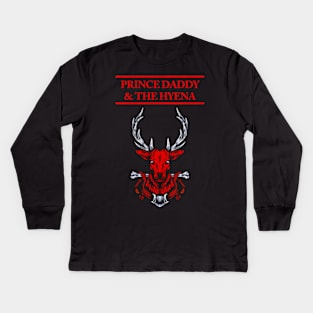 Prince Daddy & The Hyena Shoelaces Kids Long Sleeve T-Shirt